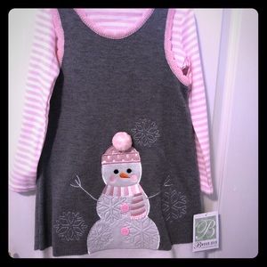 Swing sweater dress